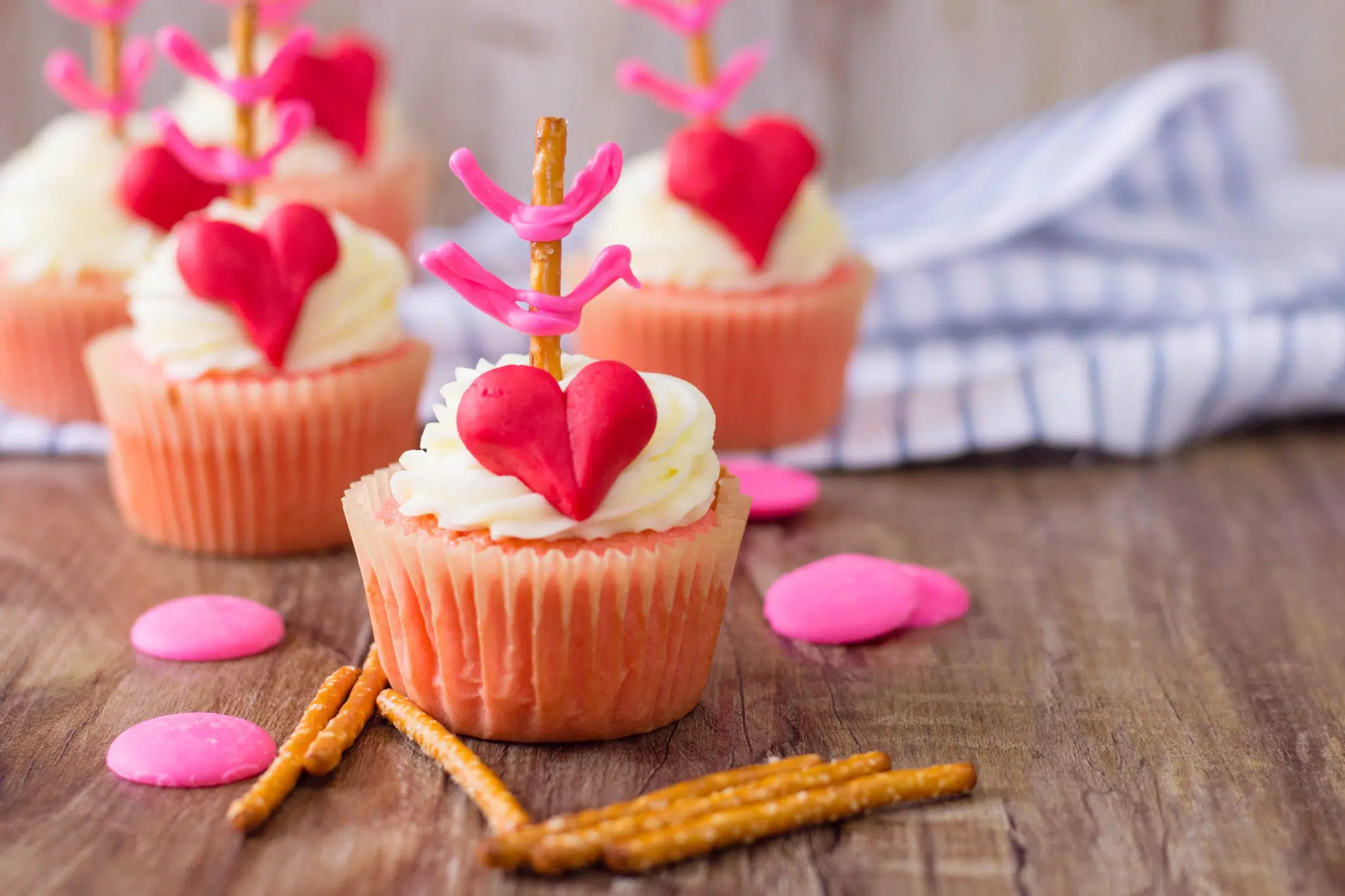 Valentine's Day Cupid's Arrow Mini Cake