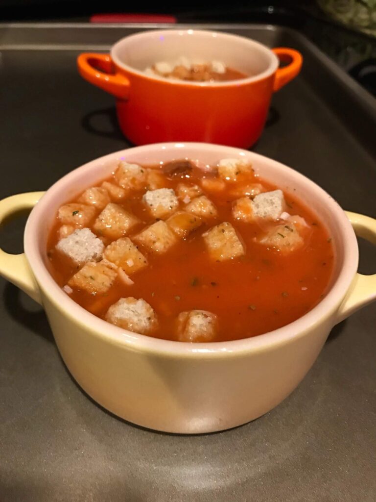 elevated tomato soup