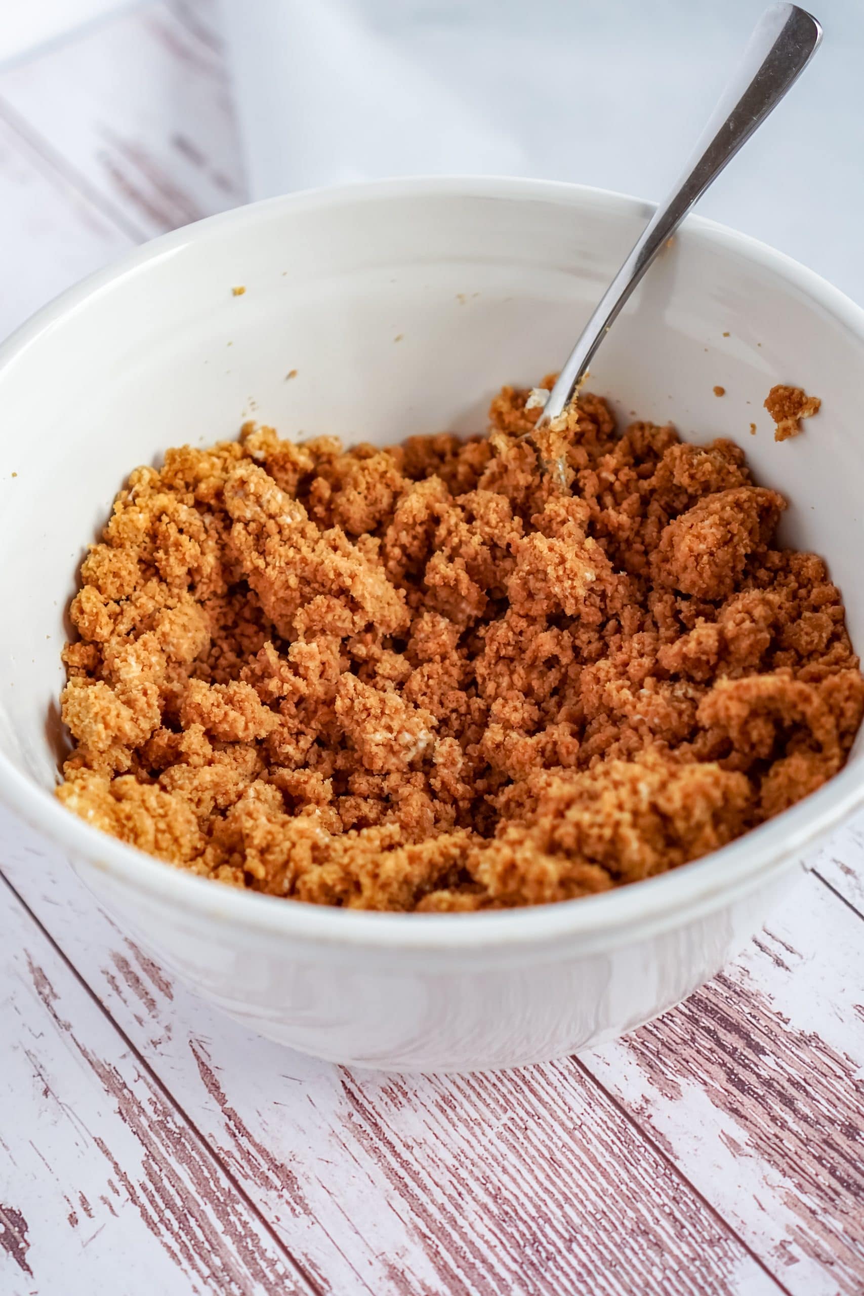 crushed gingersnap cookies