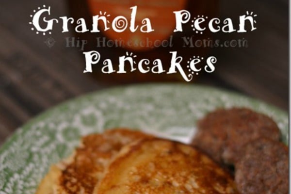 Granola Pecan Pancakes