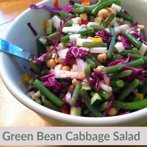 Green Bean Cabbage Salad