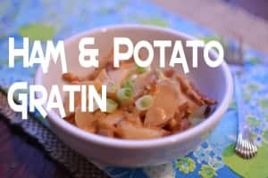 Ham and Potato Gratin