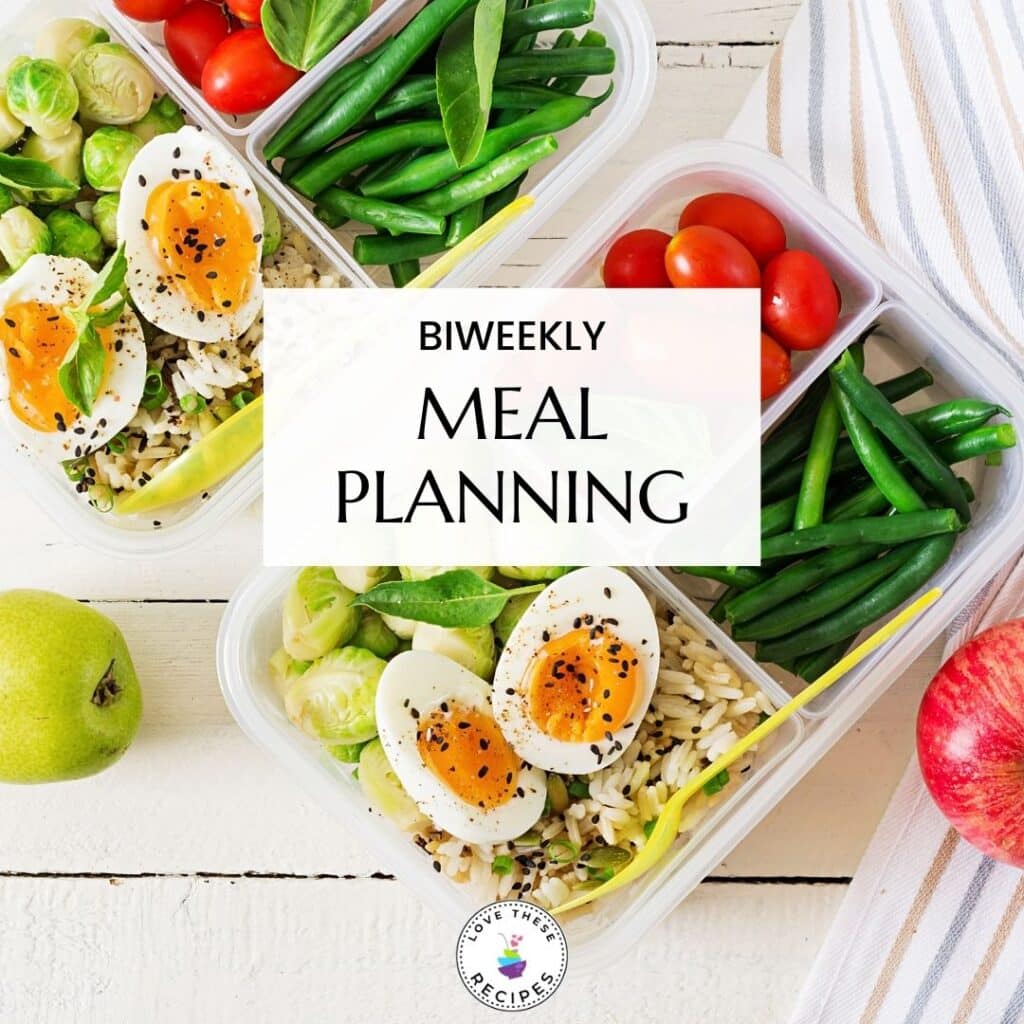 Meal Planning to save time and money