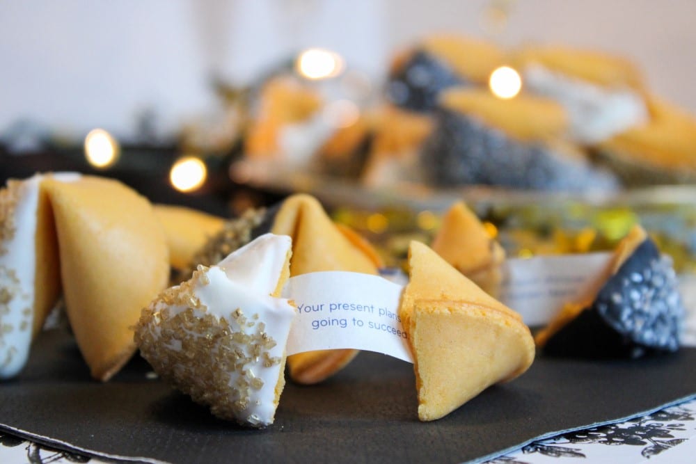 New Years Eve Fortune Cookies Recipe
