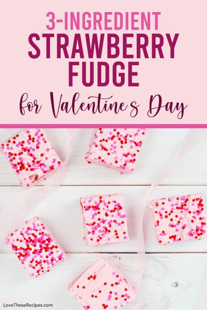 fudge for Valentine's Day