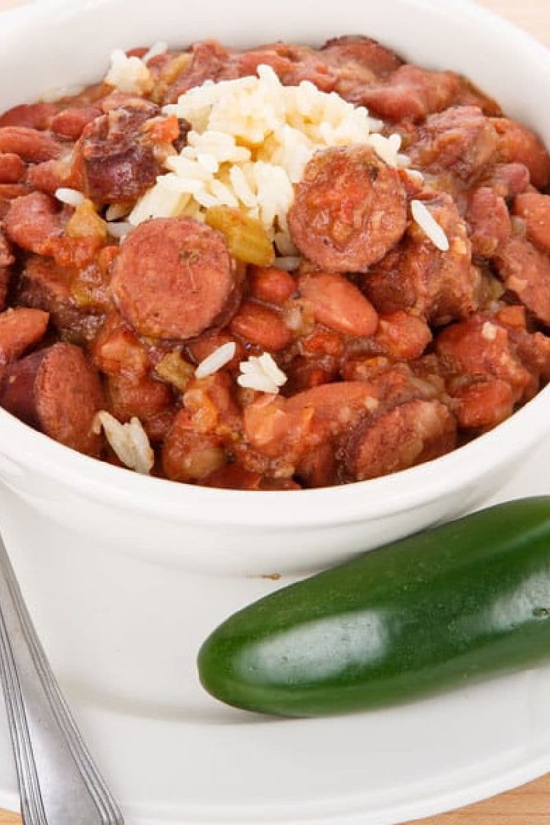 Delicious Creamy Red Beans and Rice
