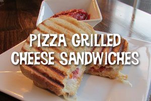 Pizza Grilled Cheese Sandwiches