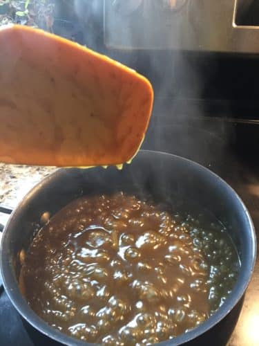 pumpkin spice syrup recipe - step four