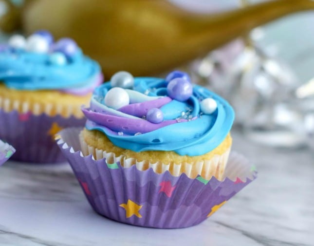 Magical Aladdin Inspired Cupcake Decoration
