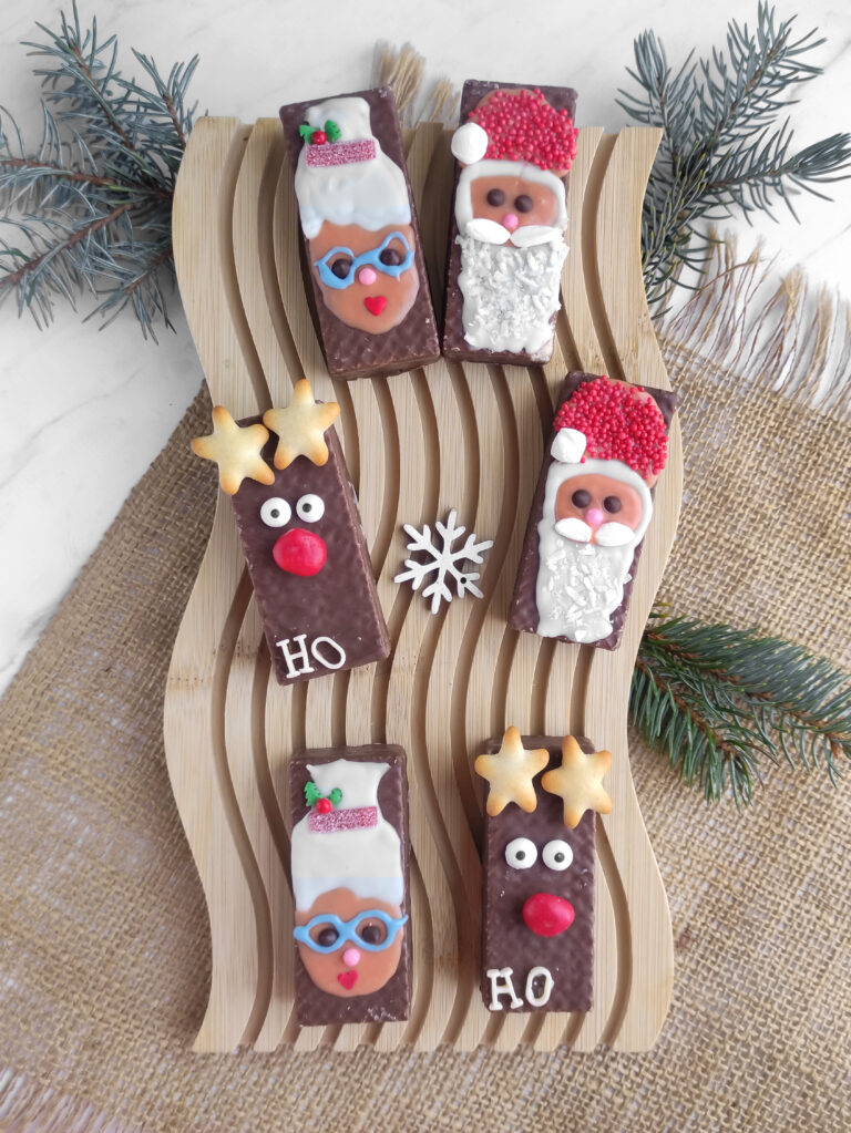 Christmas Chocolate Wafers